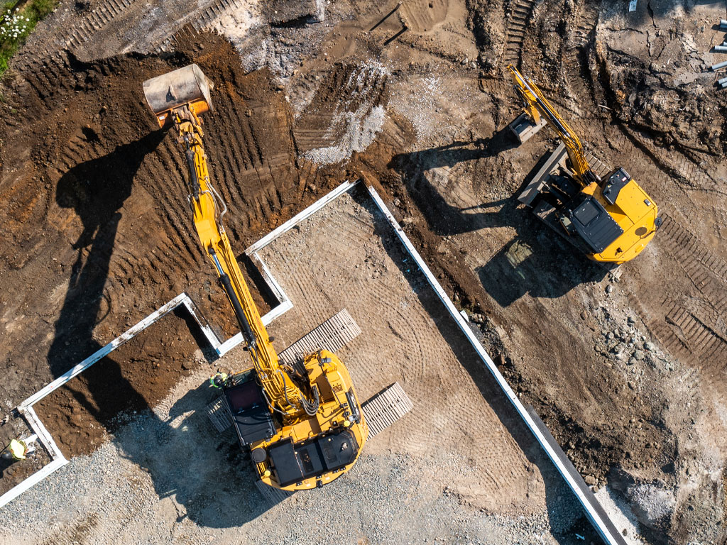 We specialize in excavation, underground utilities, site work, and more