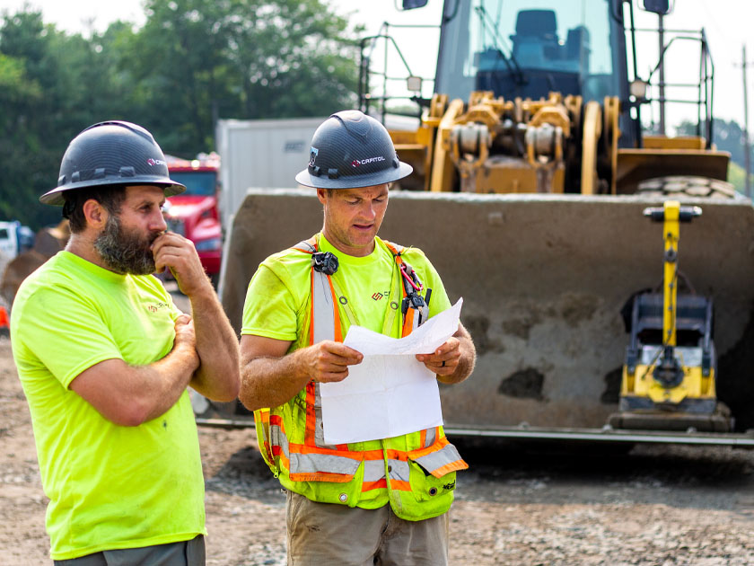 our team helps complete complex commercial excavation projects in suburban and urban settings