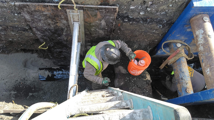 Water Main Replacement - Home Depot -Somerville MA | Capitol Services